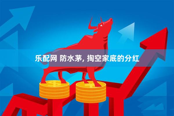 乐配网 防水茅, 掏空家底的分红
